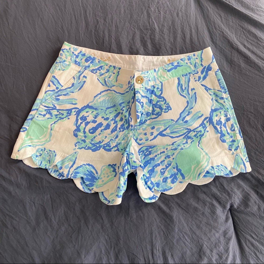 Lilly Pulitzer Buttercup Shorts Size 4